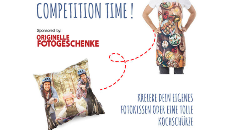 Fotogeschenke: Fotokissen und Fotoschürze
