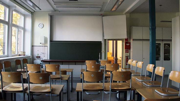 Alter Klassenraum in unserem Schulsystem