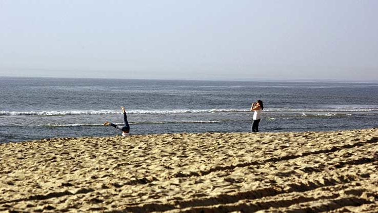 Familienurlaub am Strand