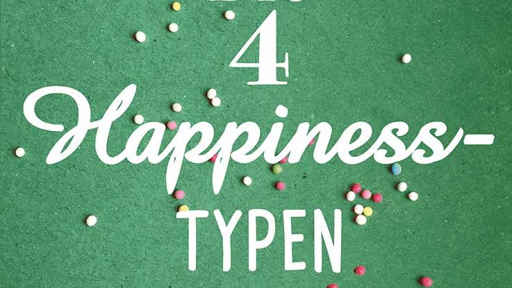 Buchcover: Die 4 Happiness-Typen