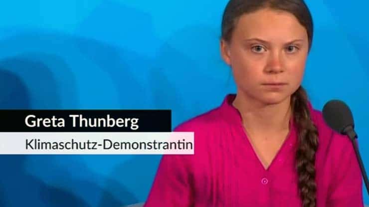 Greta Thunberg: Rede vor der UNO auf Youtube