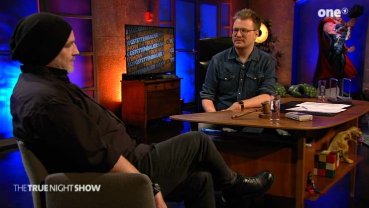 Screenshot aus der ARD-Mediathek: Zwei Comedians auf ONE über ihre Depressionen