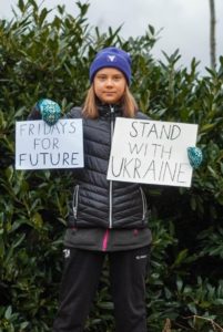 greta stands with ukraine