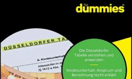 Kindesunterhalt für Dummies: Ein Leitfaden für faire Lösungen nach der Trennung